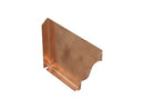 Copper Ogee Gutter Stop End Right Hand