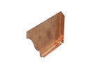 Copper Ogee Gutter Stop End Left Hand