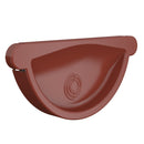 Lindab Steel Half Round Gutter Self Locking Stopend