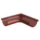 Lindab Steel Half Round Gutter 90 Degree Angle External