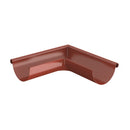 Lindab Steel Half Round Gutter 90 Degree Angle External