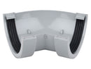 0T004 - Osma 112mm Half Round Gutter 45 Degree Angle