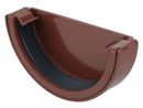 0T011 - Osma 112mm Half Round Gutter External Stopend