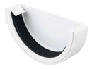 0T011 - Osma 112mm Half Round Gutter External Stopend