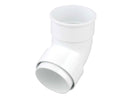 0T025 - Osma Round 68mm Downpipe Offset Bend Socket 112.5 Degree