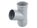 0T035 - Osma 68mm Round Downpipe Branch 67.5 Degree