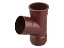 0T035 - Osma 68mm Round Downpipe Branch 67.5 Degree