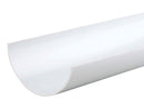 0T074 - Osma 112mm Half Round Gutter - 4mtr