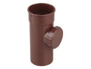 0T274 - Osma 68mm Round Downpipe Access Pipe - with Screwed Door