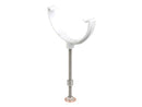 0T914- Osma 112mm Half Round Rise & Fall Bracket