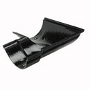 Cast Iron Beaded Half Round 90 Degree Angle Left Hand
