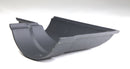Cast Iron Beaded Half Round 90 Degree Angle Left Hand