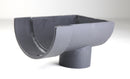 Cast Iron Deep Half Round Dropend External