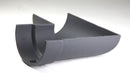 Cast Iron Deep Half Round 90 Degree Angle Left Hand