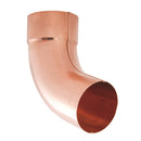 Lindab Steel Round Pipe Bend with Socket- 70 Degree