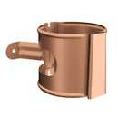 Lindab Steel Round Downpipe Bracket
