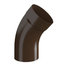 Lindab Steel Round Pipe Bend with Socket - 45 Degree