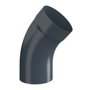 Lindab Steel Round Pipe Bend with Socket - 45 Degree