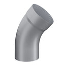Lindab Steel Round Pipe Bend with Socket - 45 Degree