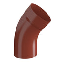Lindab Steel Round Pipe Bend with Socket - 45 Degree