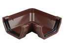 4T803 - Osma 100mm Square Line Gutter 90 Degree Angle
