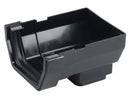 4T807 - Osma 100mm Square Line Stopend Outlet - Connects to 61mm Square Downpipe