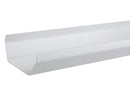 4T874 - Osma 100mm Square Line Gutter - 4mtr