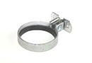 Zinc Plated Round Pipe Bracket- Screw to wall