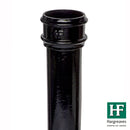 Cast Iron Round Plain Pipe 1.83m (6ft)
