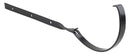 6T696B - Osma 150mm x 74mm Half Round Side Rafter Bracket - PVC Coated Steel