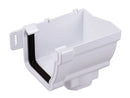 8T808 - Osma 111mm x 76mm Storm Line Stopend Outlet R/H- Connects to 68mm Round or 61mm Square