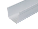 8T874- Osma 111mm x 76mm Storm Line Gutter - 4mtr