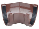 9T904- Osma 113mm x 76mm Deep Line Gutter 45 Degree Angle