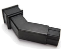 BR509CI- Brett Martin "Cast Iron Style" 65mm Square Bend - 112.5 Degree