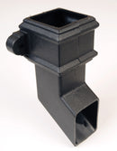 BR516LCI- Brett Martin "Cast Iron Style" 65mm Square Pipe Shoe - with Lugs