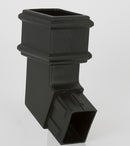 BR821CI- Brett Martin "Cast Iron Style" 100mm x 75mm Rectangular Side Bend - 112.5 Degree