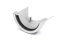 RWD4- Marshall Tufflex Half Round 114mm Gutter Adaptor to Ogee Adaptor R/H