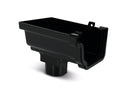 RWKO3- Marshall Tufflex Universal Plus Gutter Stopend Outlet L/H - To Fit 68mm Round or 65mm square Pipe