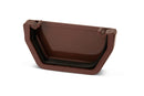 RWSE1 - Marshall Tufflex Square Line 114mm Gutter Stopend External