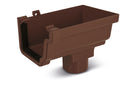 RWKO2- Marshall Tufflex Universal Plus Gutter Stopend Outlet R/H - To Fit 68mm Round or 65mm Square Pipe