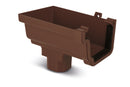 RWKO3- Marshall Tufflex Universal Plus Gutter Stopend Outlet L/H - To Fit 68mm Round or 65mm square Pipe