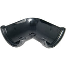 RA1CI - Floplast "Cast Iron" Style 112mm Half Round Gutter 90 Degree Angle