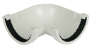 RA1- Floplast 112mm Half Round Gutter 90 Degree Angle