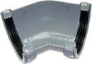 RA2 - Floplast 112mm Half Round Gutter 135 Degree Angle