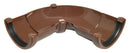 RA3 - Floplast 112mm Half Round Adjustable Angle 50 Degree - 156 Degree