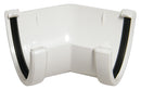 RAH2 Floplast 115mm Hi-Cap Gutter 135 Degree Angle