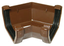 RAS2 - Floplast 114mm Square Line Gutter 135 Degree Angle