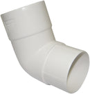 RBH2 - Floplast 80mm Down pipe Offset Set Bend 112.5 Degree x 80mm
