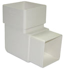 RBS1 - Floplast 65mm Square Pipe Offset Bend - 92.5 Degree