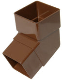 RBS2 - Floplast 65mm Square Pipe Offset Bend - 112.5 Degree